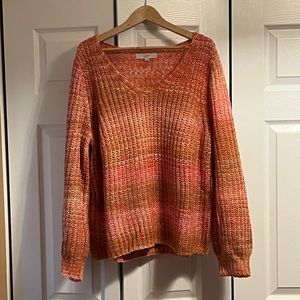 Coral/pink Loft women’s sweater - XXL